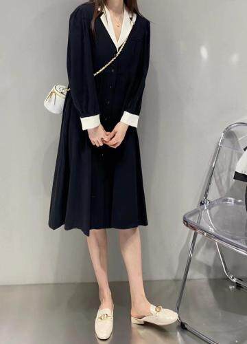 法式连衣裙，女装连衣裙，U·M