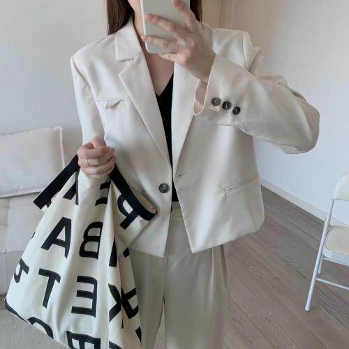 截短式西装，女装西装，阿M