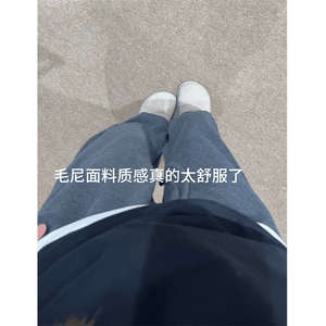 KZ16R-P45加绒55 原版现货老钱风弯刀卫裤加绒加厚垂感休闲裤图片