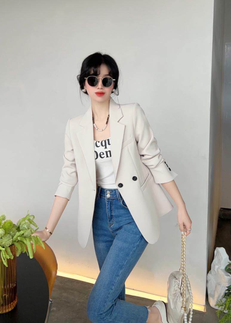 2023西装，女装西装，韩伊雪
