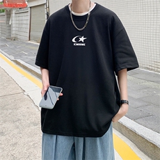 量大优供视频220克美式短袖t恤T3026得物直播有280克品质，男装T恤，电商A486