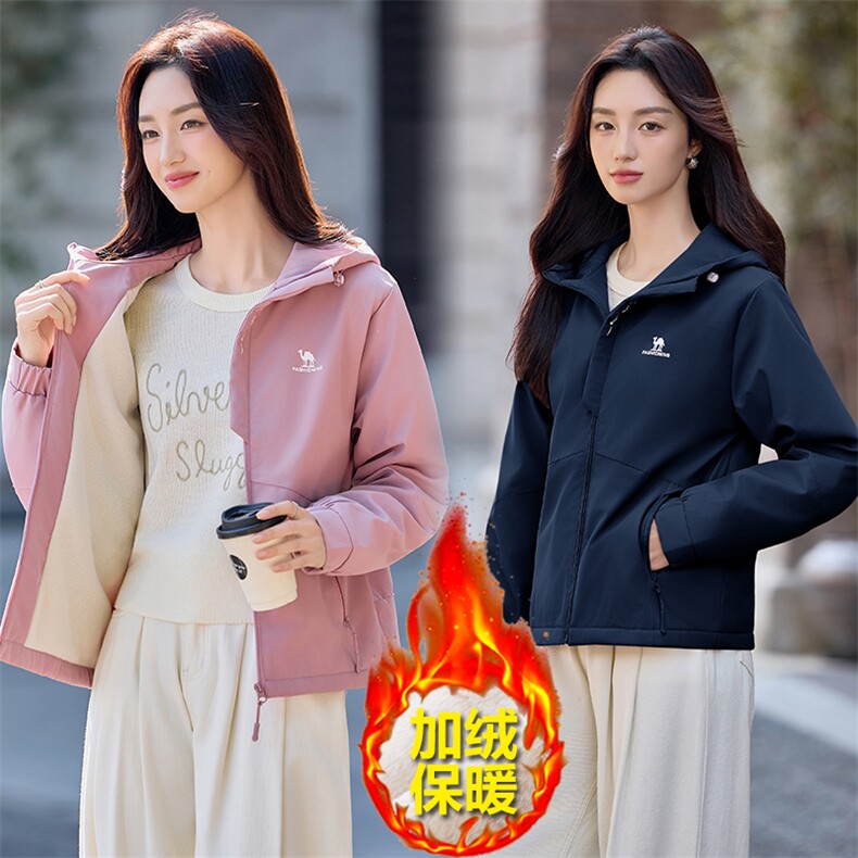 现货秒发2025冬装新款韩版休闲加厚保暖派克服棉衣棉服外套，女装派克服，星宇服饰