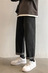 运动风加绒2021休闲九分裤百搭潮流长裤K816-特批35加绒45,男装休闲裤,星座718-1