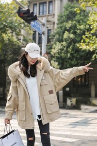 冬季派克服图片