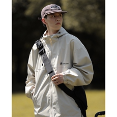 A706-P60山系冲锋衣外套男款春秋季美式潮牌连帽户外工装夹克，男装夹克，星座512-6