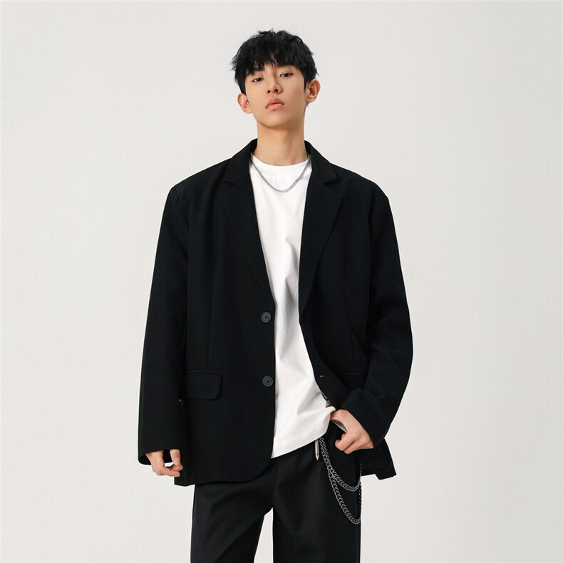 宽松百搭休闲西装外套WT2366-P75-控138,男装西服,星座609