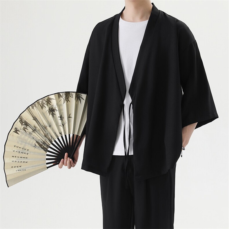 风夏季披风男女情侣宽松日系冰丝防晒服风衣xz815-001p25,男装风衣,星座815（原A203）