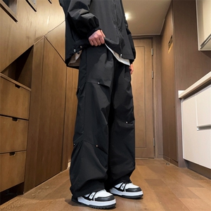 冲锋裤降落伞兵工装裤美式高街vibe风设计感休闲长裤 K7527-P36图片