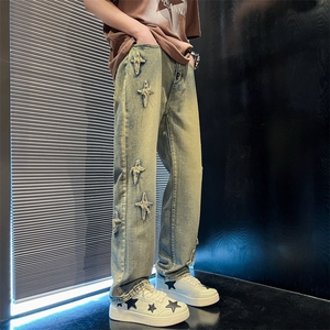 春夏美式复古hiphop裤子高街潮牌ins裤N02218-P45图片