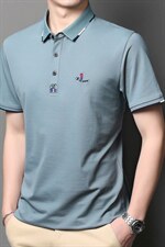男士短袖t恤夏季男士翻领上衣服半袖体恤潮流休闲男装t桖衫,男装T恤,电商B212（原钱塘6029）