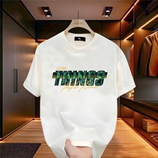 2026夏季新款高级感休闲简约纯棉短袖男士重磅宽松透气圆领半袖，男装T恤，星座218-8