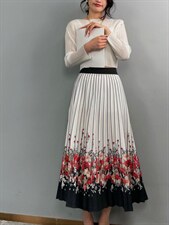 波西米亚风半裙，女装半身裙，胤后