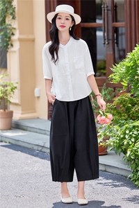 【2026夏季女装新款】时尚舒适宽松休闲套裤图片