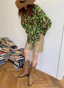秋季新品，定制面料，手绘定染，图片
