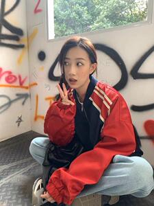 2023春季新款时尚高级百搭显瘦气质运动风棒球服外套图片