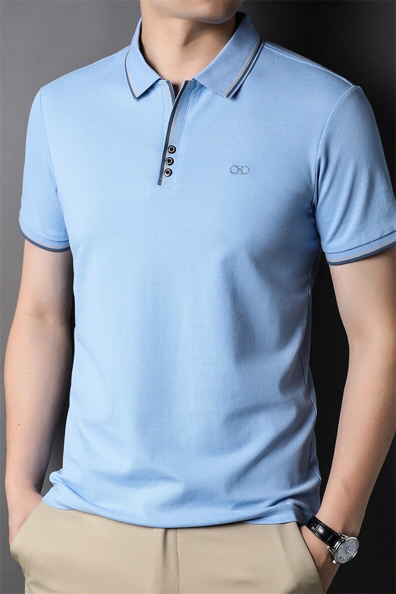 AG2729钱塘2020-3夏季新款男装Polo衫量大价优P56,男装Polo衫,钱塘207-3