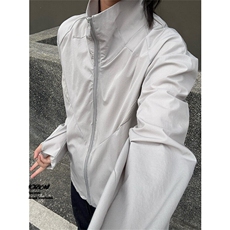 夏季轻薄透气夹克男立领重工拼网风衣邹防嗮衣户外长袖F715，男装夹克，星座1116A（原606A-3）