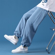新款中性2024春夏装运动裤港风卫裤男休闲裤男K28/P25，男装休闲裤，电商B226