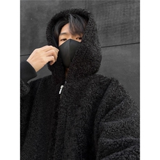 美式重磅Cleanfit复古钉珠刺绣设计连帽卫衣男女宽松休闲上衣帽衫，男装卫衣，星座506A