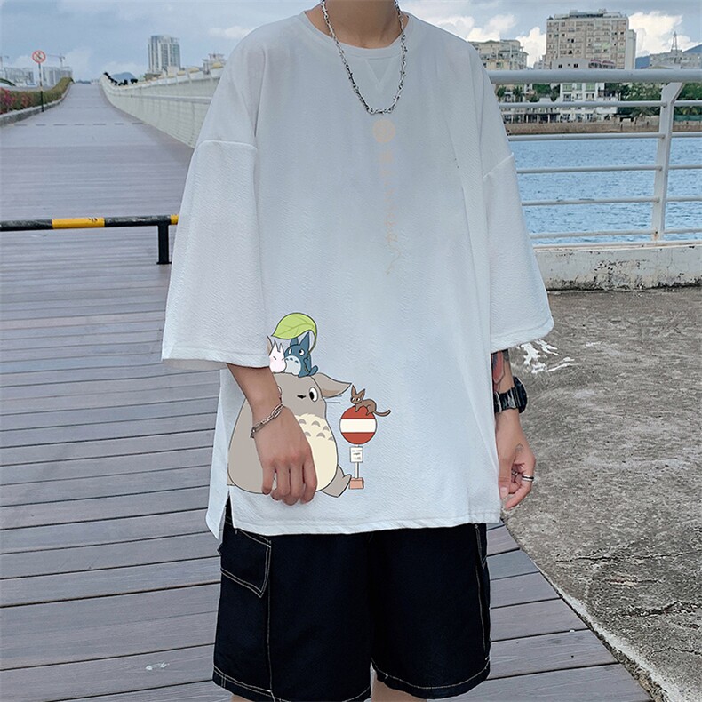 Q11152-P30春夏季七分袖t恤男大码五分袖男短袖中袖,男装T恤,电商A040