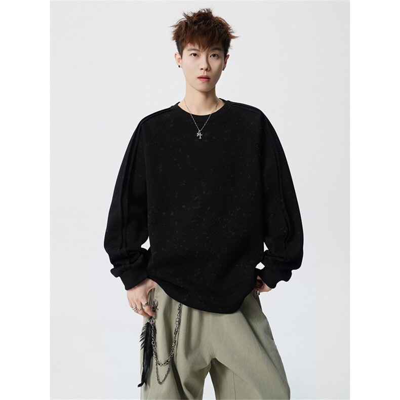 电商DSA028-CX2603特P35新款长袖男t恤内搭男款打底衫上衣，男装T恤，电商A028