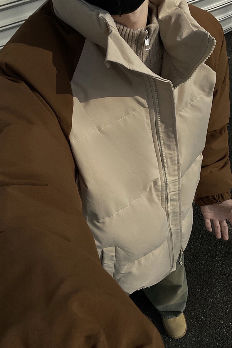 (大量现货）冲量款撞色款高品质立领棉衣外套TBMY07-P60特价,男装棉衣,星座1315