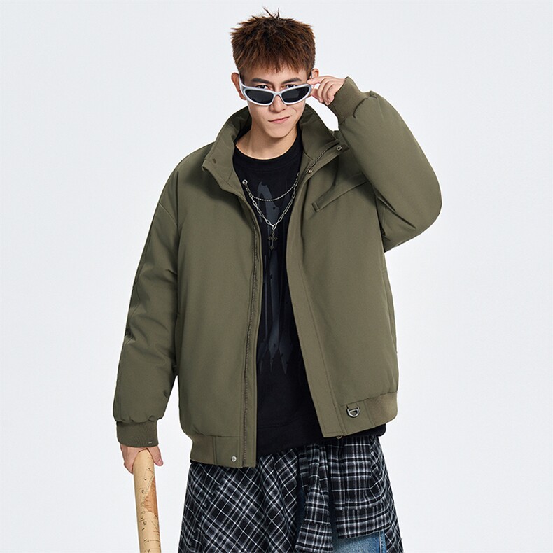 MY833-P85棉服男冬季新款港风宽松立领棉衣S-2XL,男装棉衣,星座1204