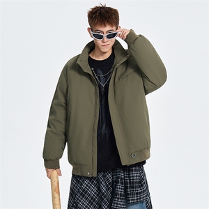 MY833-P85棉服男冬季新款港风宽松立领棉衣S-2XL