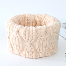 2025新款百搭扣子保暖小围巾秋冬季女韩版高级感脖套护颈领圈围脖，周边，九月九羊绒