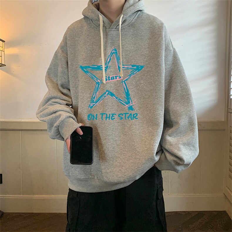 连帽卫衣男大码运动服帽衫外套WY2340-P35,男装卫衣,电商A040