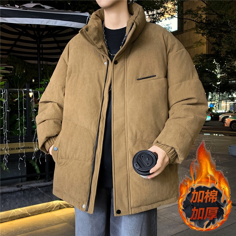 M720-P110港风新款棉衣冬季新款立领棉衣外套男士衣款宽松加棉,男装棉衣,星座507A（原星座306B-2）