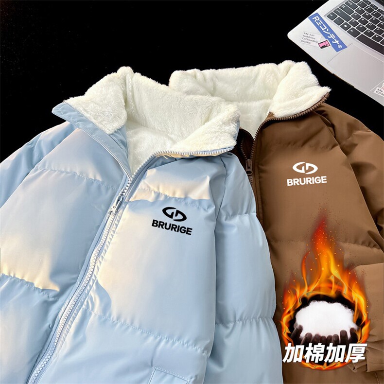 抖音得物品质深度库存三防面料加绒加厚棉衣外套冬棉服WM11138P85,男装棉衣,电商A486