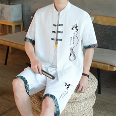 风休闲短裤套装，男装休闲套装，星座1206（原A206）