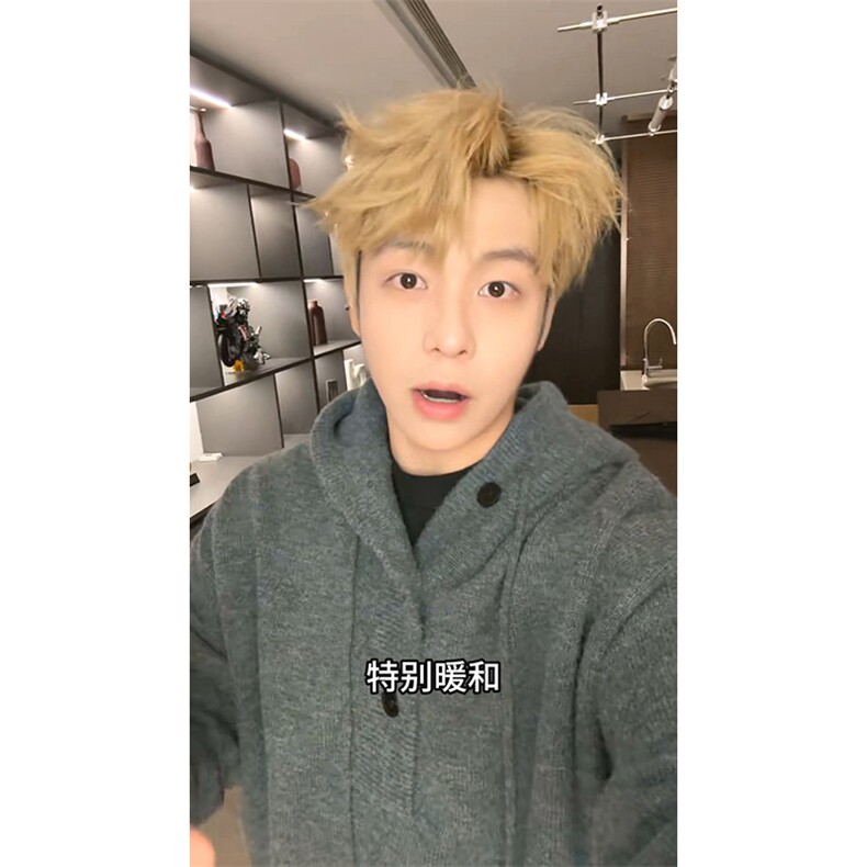 重磅秋冬装北极绒开衫毛衣美式复古休闲慵懒风针织衫加厚连帽外套,男装针织衫/毛衣,电商A486