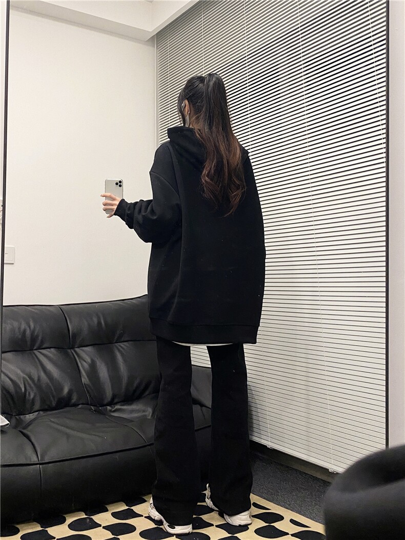 美式复古连帽重磅卫衣基础款休闲宽松oversize,男装卫衣,星座310A-4