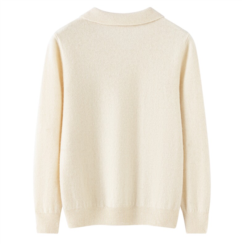 男女通用春秋冬2025新款小翻领，童装儿童羊绒衫，奥赛羊绒童装