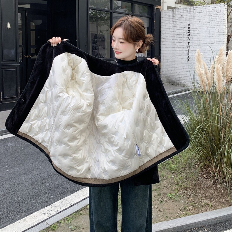 冬装新款圆领加厚刺绣羽绒服外套2C153-712-P275K418,女装羽绒服,2C153
