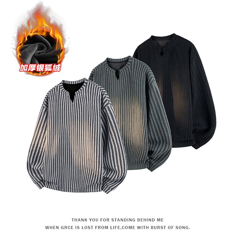 2025冬季新款面层：聚酯纤维T24536J加绒-特P30控58，男装卫衣，电商A001-1