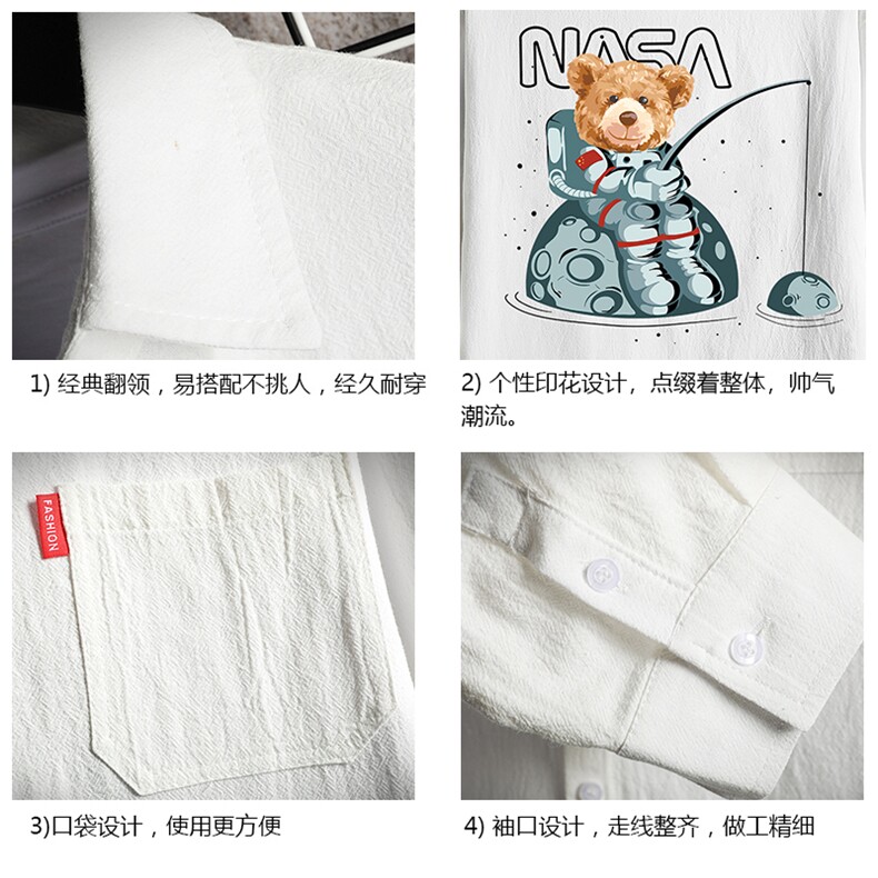 QC58251-P45亚七分袖衬衫男大码五分袖衬衣男短袖网格,男装衬衫,电商A040A