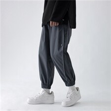 潮流哈伦休闲裤男士锥形裤小脚萝卜裤松紧束脚裤AK26P45,男装休闲裤,电商C323