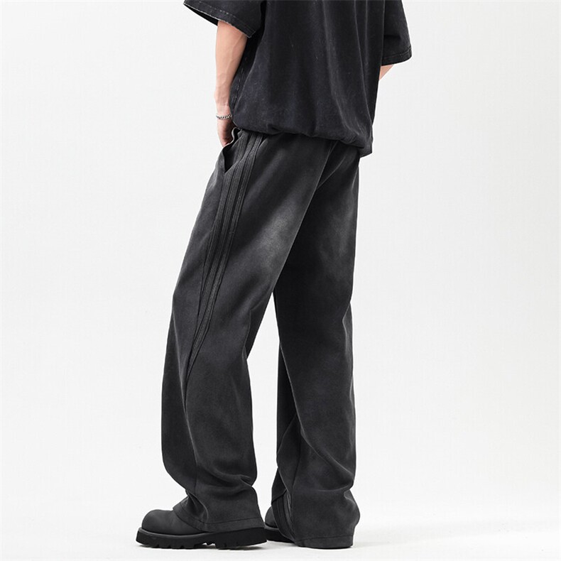 B258-K9904-P65控88抖音品质水洗休闲裤成分70%棉30%聚酯纤维,男装休闲裤,电商B258