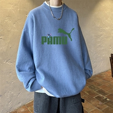 控78假两件毛衣男大码加绒针织衫男毛线衣M80227-P55加绒P70，男装针织衫/毛衣，电商A040