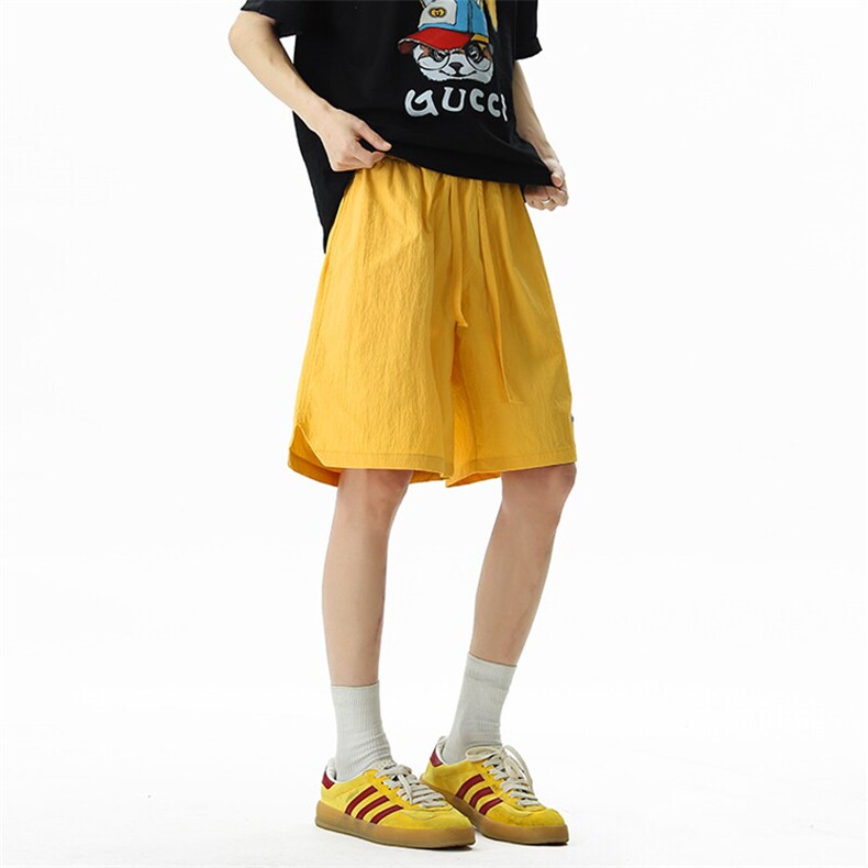 03夏季美式高街hipho格子肌理速干运动五分短裤XZ211-1-K2529-P40,男装牛仔裤,星座211-1