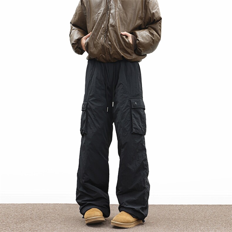 真！！标90绒羽绒裤内所暖工装伞兵裤A014-DY25099-P155，男装棉裤，电商A014