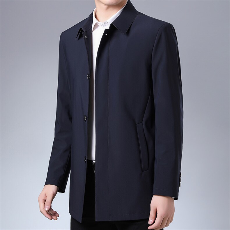 ZL9111秋冬新款2023年男士休闲长袖翻领夹克外套P125,男装夹克,电商B360