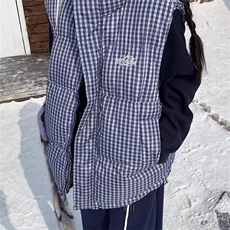 冬装立领时尚款棉服马甲冬季男套宽松外套夹克，男装夹克，星座716-4