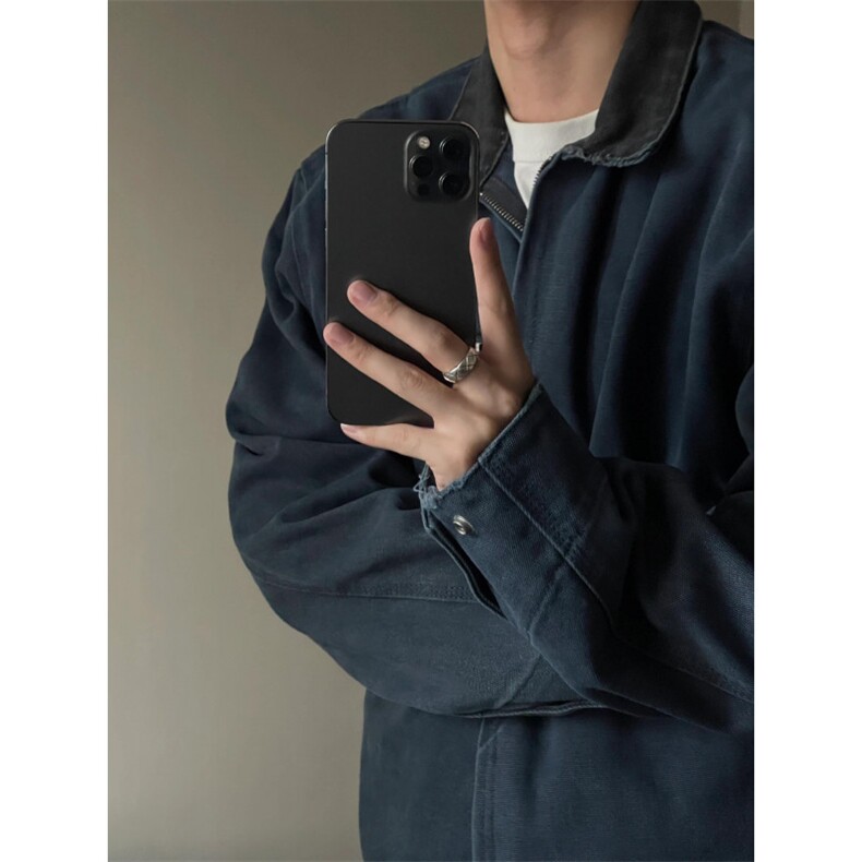 【有货】底特律工装外套男款潮牌高级感拼接夹克JK7704LL-特P68,男装夹克,星座1007（原301D）