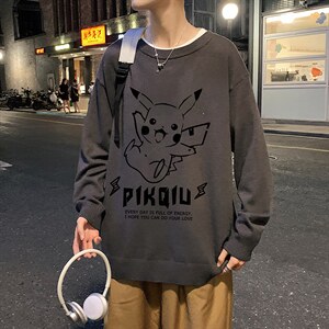 M67078-P45加绒款-P65圆领毛衣男大码针织衫男毛线衣线衫，男装针织衫/毛衣，电商A040