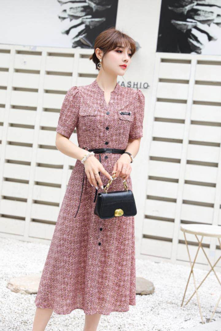 现货，夏季连衣裙，女装连衣裙，锦豪达