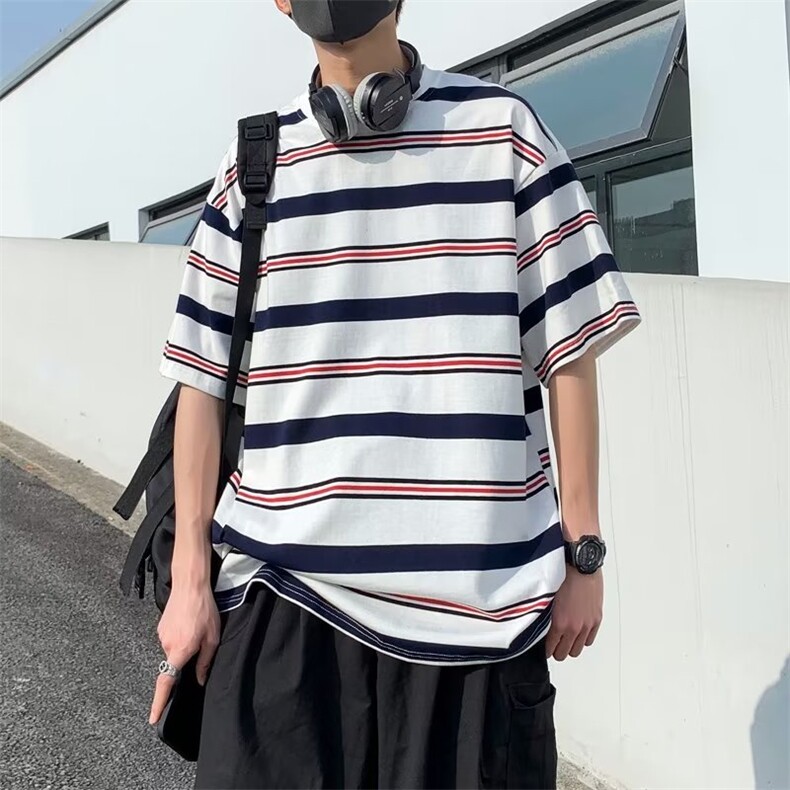 2023春夏季新款男休闲圆领短袖T恤E8018P23,男装T恤,星座1116-2